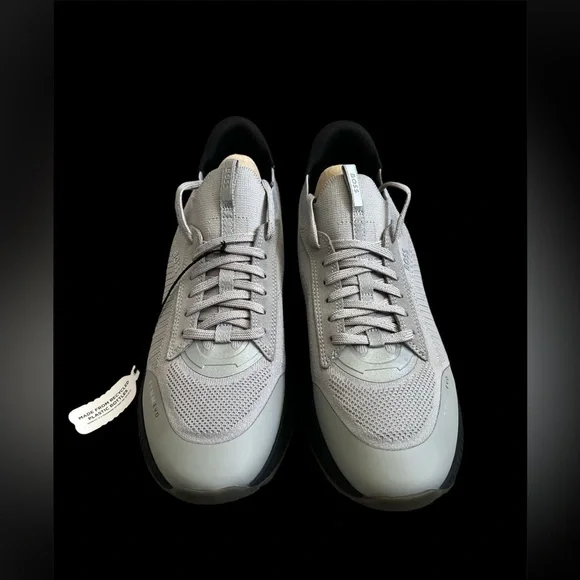 Size 11 - HUGO BOSS TTNM EVO_Slon_Knsd Men’s Sneakers in Open Grey 50498904-060